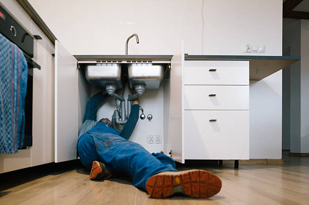 Professional Plumbing technician working in Dunbarton, NH